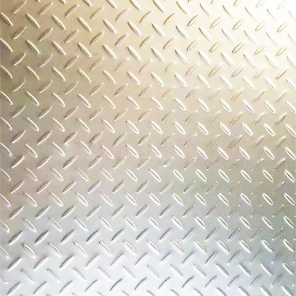 Polished Stainless Steel Diamond Plate Sheets 201 Embossed 304 316 Checker Plate 4x8