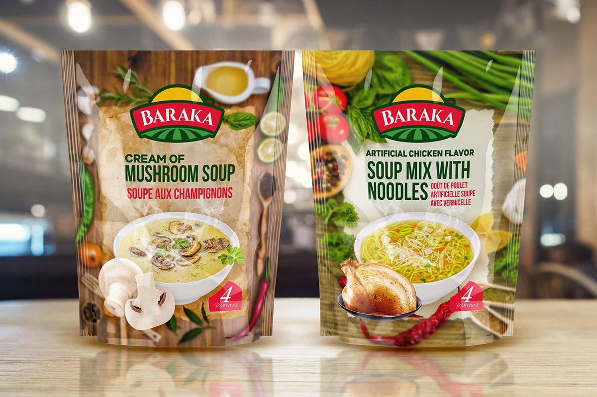 Waterproof Stand Up Food Pouches Soup Packaging With Air Barrier