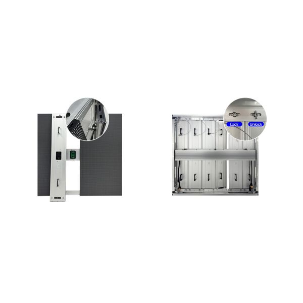 Outdoor A Series Aluminum LED Display Outdoor IP65 Aluminum LED Display Ultra Thin Light Fixed Pantalla LED Exterior All Aluminum Panel Big AD Display Screen