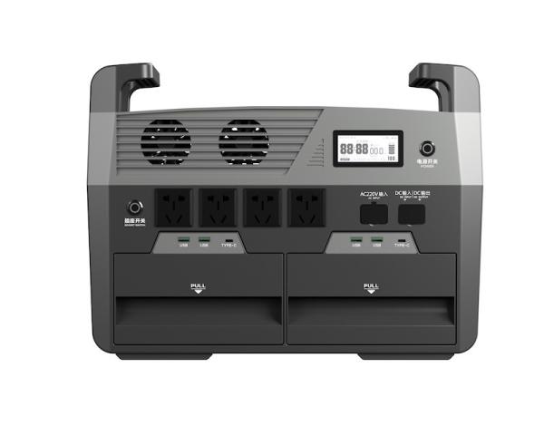 Outdoor Camping Solar Charged Portable Power Station 3600Wh 57.6V 449x236x336MM