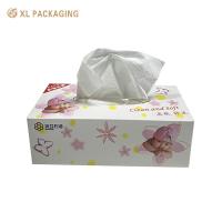 Tissus en papier sur mesure pour le visage avec logo imprimé 190x190mm Grands tissus pour le visage