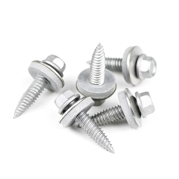 Hex Flange Head Bimetal Drywall Screw for Quick and Easy Shower Door Installation
