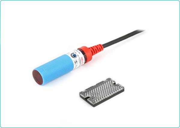 PNP NO NC 2m Sensing 4-wire Cylindrcial Photoelectric Sensors 24VDC Optical Switches