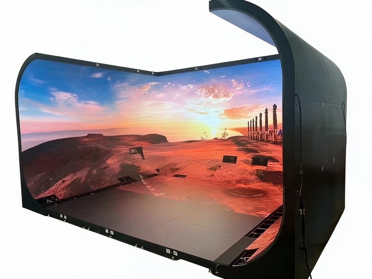 CAVE P1.8 P2.0 P2.5 Immersive LED Display Solution Virtual Production XR LED Screen