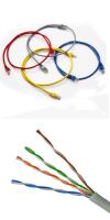 LSZH Jacket CAT5E Cordon de patch pour la connexion réseau à domicile et au bureau