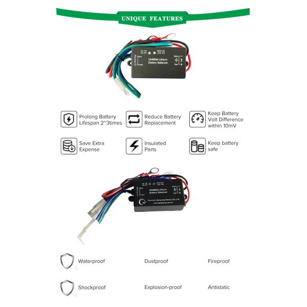 балансер 262*70*20mm активный QNBBM 15V 24V BMS 7s