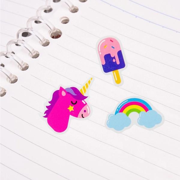 Sticker Scratch And Sniff Scented Paper Sticker Set Masks And Books