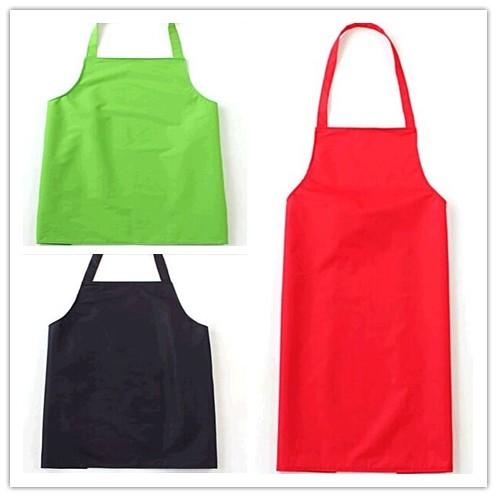BSCI passed-Promotional solid apron with customer's printed logo