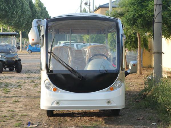 Carro de passeio elétrico de liga de alumínio 30 mph carro de golfe para turista 10 lugares