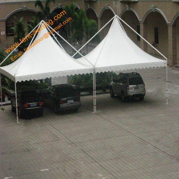Outdoor UV Resistance Fireproof Powder Coated Steel Gazebo Parking Tent