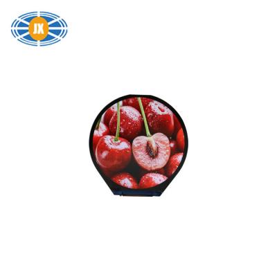 3.4 Inch Circular LCD Display High Brightness RGB TFT LCD Monitor IPS For Wide Viewing