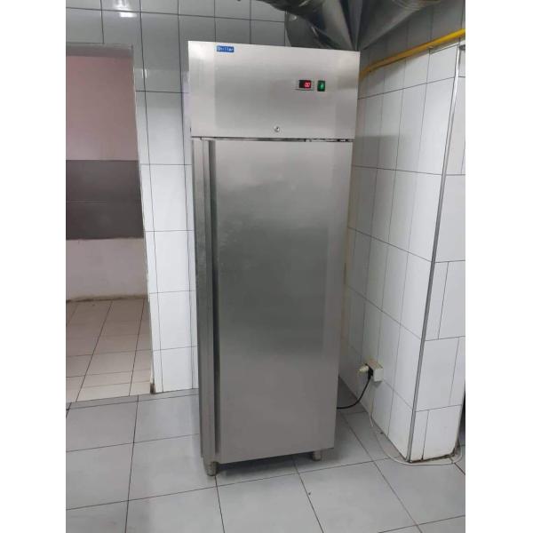 Stainless Steel Vertical Small Size Large Capacity Refrigerator Freezer Commercial Home Refrigeration Facilities