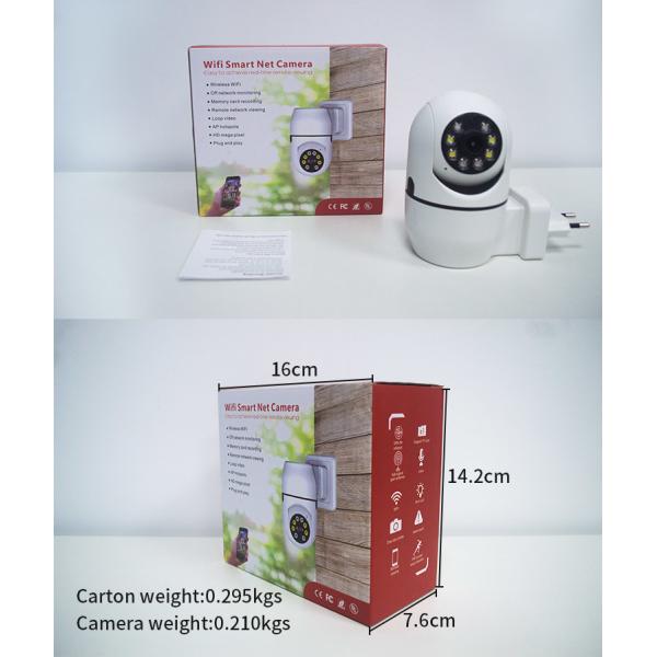 Mini CCTV Wireless IP Camera , Surveillance Indoor Dome Camera With Plug