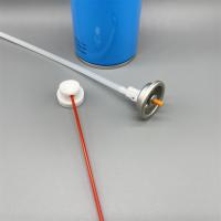 Válvula de aerosol de 360 grados para trabajo pesado con actuador para lubricantes y desengrasantes automotrices con boquilla resistente a la obstrucción y de precisión