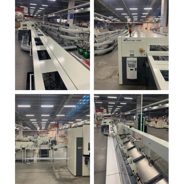 15 зажимает машину вязки 55kw клея книги 5000 Cycles/H