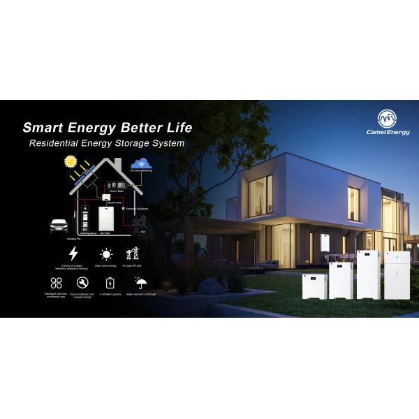портативных батарей верблюда блока питания 49.2kWh системы накопления энергии жилых Lifepo4 домашние