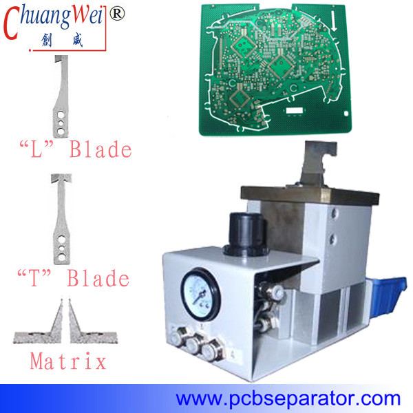 PCB Nibbler with Pneumatic Control & Professional for Cutting Printed Circuit Board