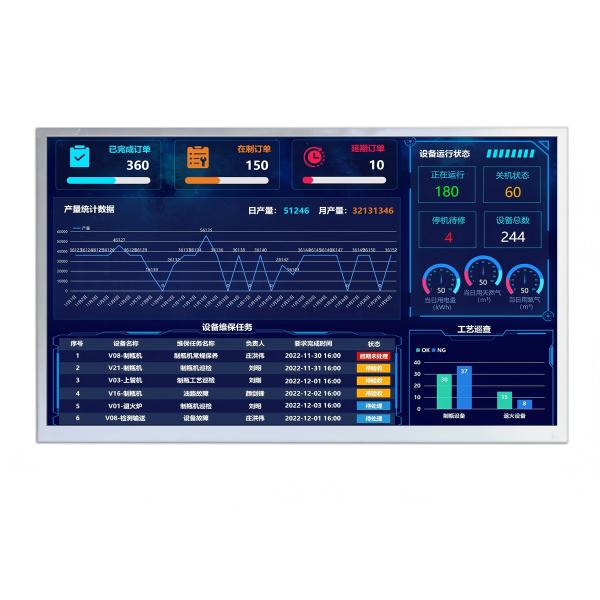 高輝度17.3インチFHD TFT LCDモジュール（800ニト、産業/商業用途向け）