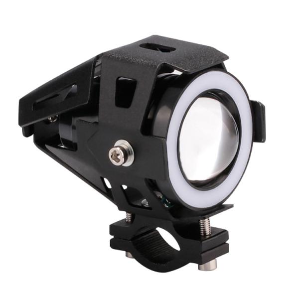Modified Motorcycle Spot Light with External Super Bright LED Fog Lights Project