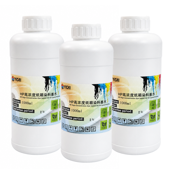 Premium Dye Ink for Inkjet Printers with Brilliant Color Reproduction, Fast Drying Formula, and Reduced Nozzle Clogging