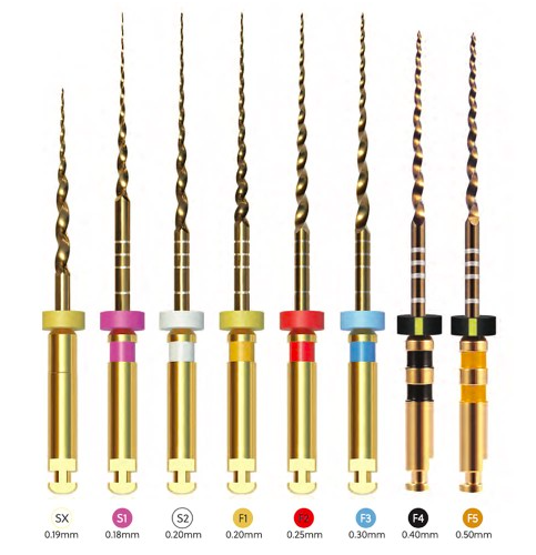 Retreatment Protaper Next Rotary Files Endodontics SX-F5 Including Shaping Finishing