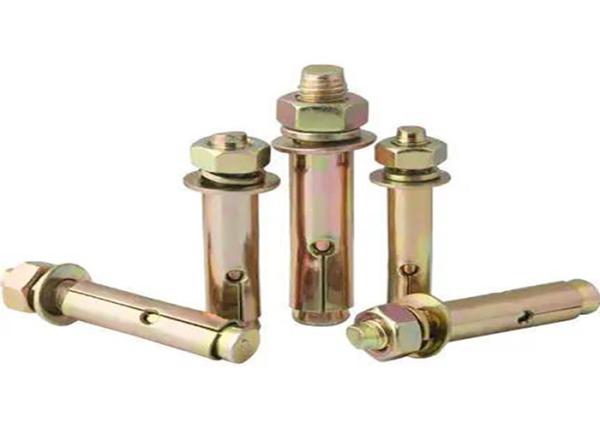 Aço carbono Grau 4.8 8.8 10.9 12.9 Verniz colorido GB 22795 Parafusos de âncora de expansão