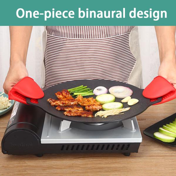 Multipurpose Korean Style Stovetop Grill Pan Die Cast Aluminum Raffinate Outdoor