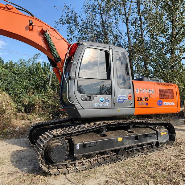 Япония Импортированный экскаватор Средний Hitachi Вторая рука Zx200-3G Гидравлический 20T