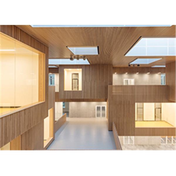 600mm Width 12mm Wooden Pegboard Sheets For Wall Decoration