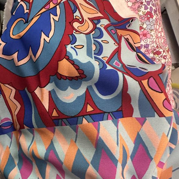 Soft Tecido Viscose Fabric Printed Woven 100% Rayon Fabric Floral Viscosa Rayon Poplin Tela De Rayon Challis Viscouse Fabric