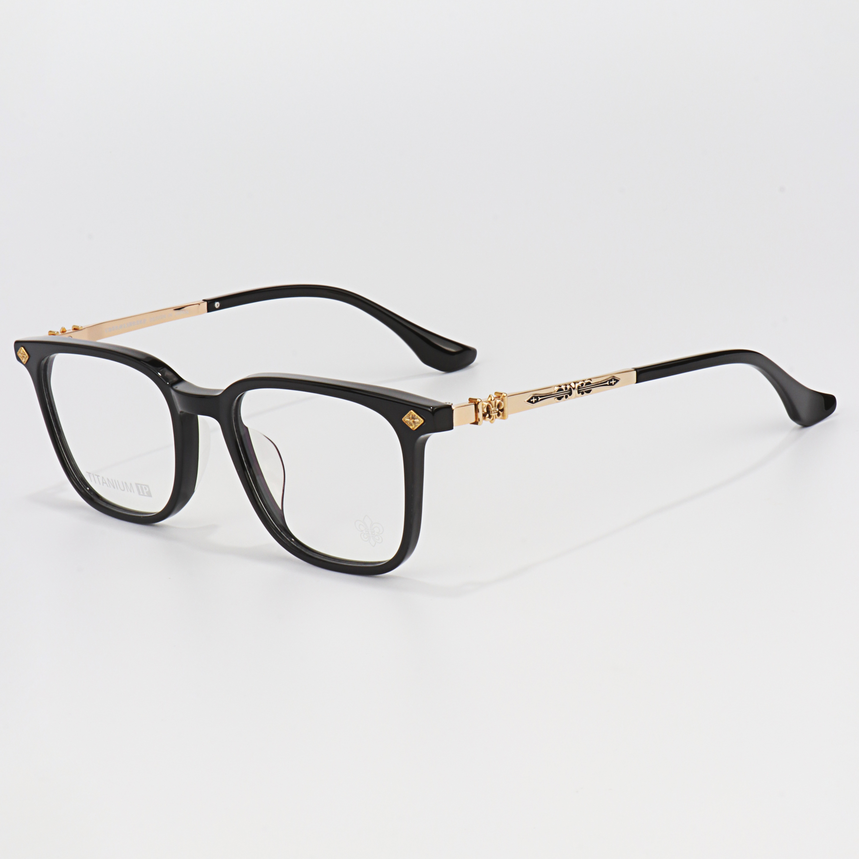 8293 Spec Premium Classic Hot Black Transparent Grey Tea Women Men Prescription Presbyopia Luxury Brand Glasses Acetate Eyewear