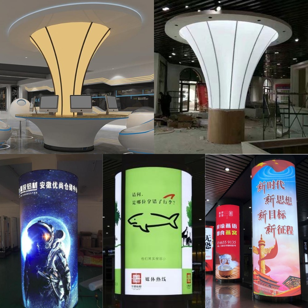 2835 Led Sheet DC12V 50Leds With 170 Degree Lens For Curved Light Boxes