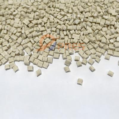 Bioplástico personalizado Matéria-Prima 40% Fibra de vidro PPS Plástico Cor natural