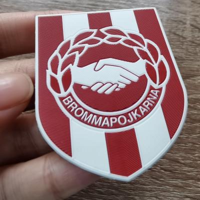 Printing Logo Heat Transfer TPU Patch Main Logo For Famous Brand
