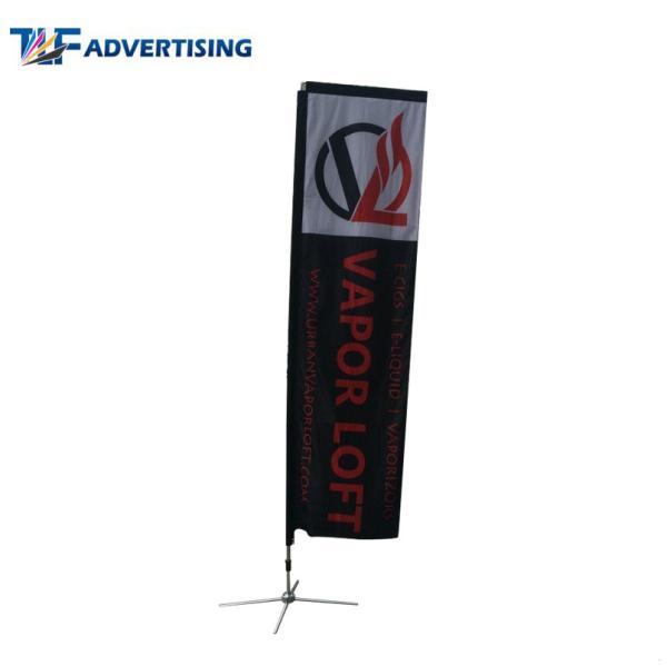 Large Square Advertising Banners And Flags 14ft 4.2m Digital Printing Washable