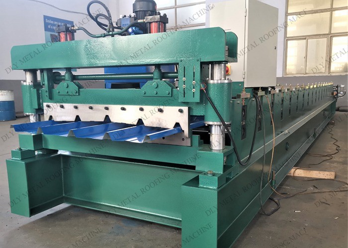 Крен панели крыши и стены двойника PLC формируя машину 1250mm 380V