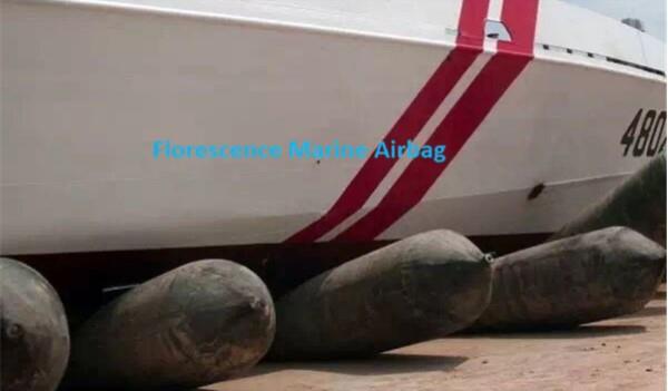 Wear Resisting Inflatable Marine Airbag Anti Crack For Ship Boat Vessel Ferry