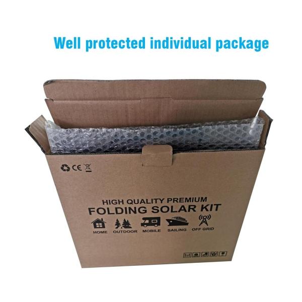 Outdoor 50 Watt painel solar dobrável kits solares portáteis para acampamento ISO9001