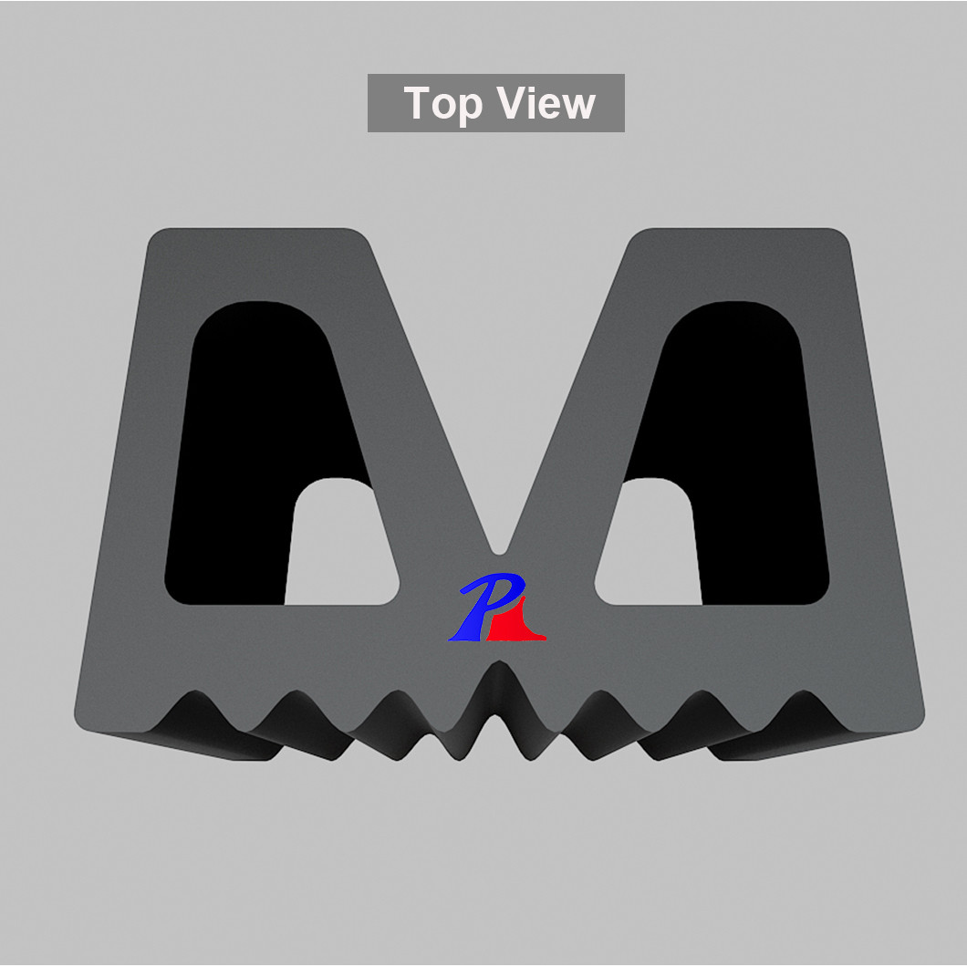 Standard Size Marine W Type Rubber Defense for Dock and Boat CCS/BV/SGS/ABS Certified