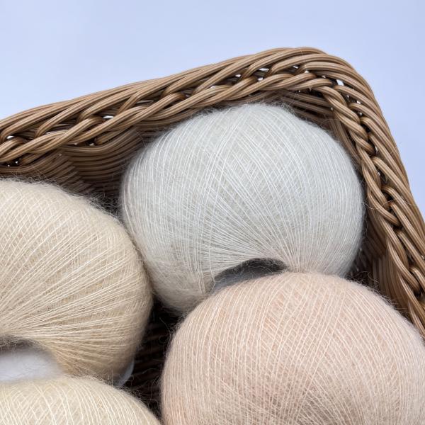 1/13NM Blending High Stretch Fluffy Drawing Yarn For Knitting Sweater Scarf Free A Sample