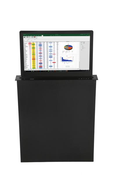 21.5 Inch HD Motorized Computer LCD Monitor Lift Display For Conference