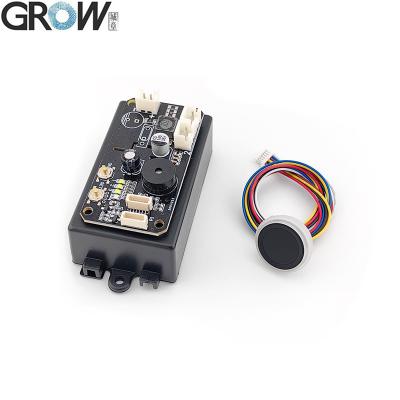 KS220-S+R558-S DC12V Painel de controlo de impressões digitais 2 Relé Função de administrador/usuário Auto-bloqueio/Jog/Modo de ignição