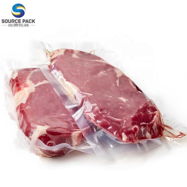 Food Grade Embossed Vacuum Bags Packaging Nylon PA PE for Meat Chicken Rice