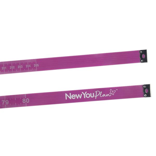 80 Inches 200cm Weight Loss Tape Measure Purple For Healthcare Measurement