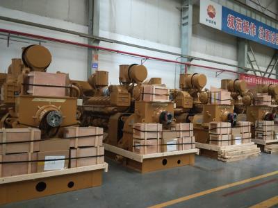 CO1200/20 JICHAI brand diesel engine unit composed of A12V190PZL and  hydraulic coupling YOZJ750-20ZHLSHB