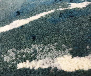 Hotel Lobby Carpet Decor Woven Axminster Carpet Fire Retardant