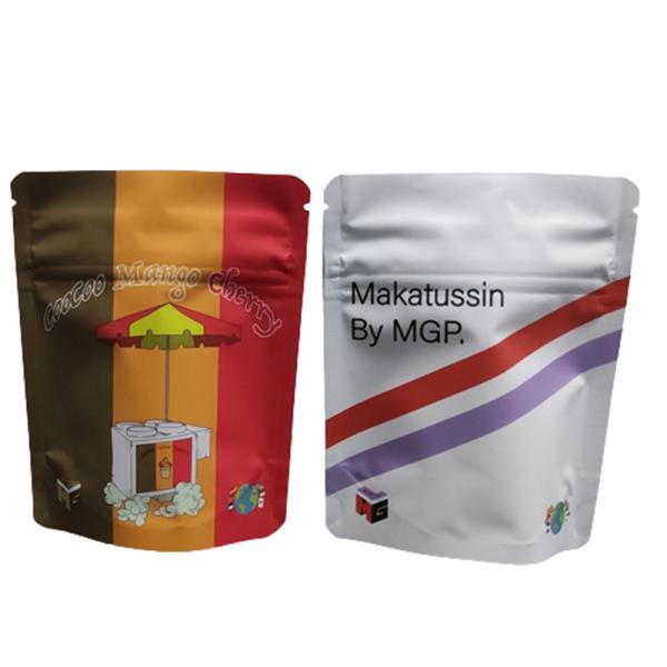 Digital Printing Bag 3.5G 1LB Soft Touch Holographic Pouch High Barrier Smell Proof Child Proof Zipper Stand Up Bags (Смелый сенсорный голографический пакет с высоким барьерным запахом, защищённый от запахов детей)