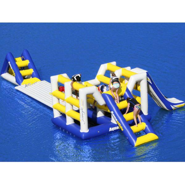 Giant commercial inflatable water park floating island Inflatable aqua park