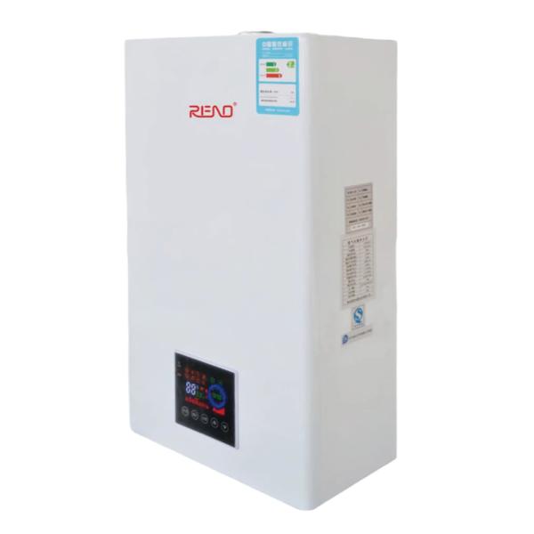 White Wall Hung Combi Boiler 24kw Touch Screen Lpg Gas Water Boiler