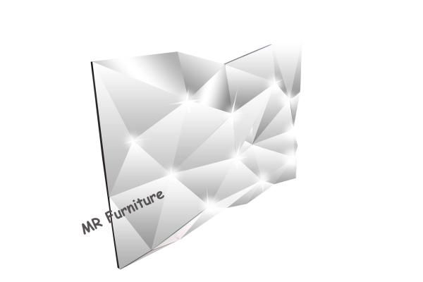 Contemporary Wall Mirrors For Living Room , Abstract Modern Wall Mirrors